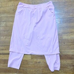 ATHLETIC SKIRT with Built-In Leggings